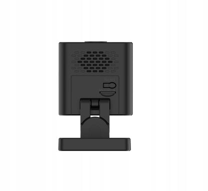 Juoda mini WiFi IP kamera 3 MPx Full HD, šnipinė