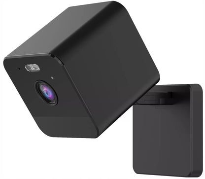 Juoda mini WiFi IP kamera 3 MPx Full HD, šnipinė