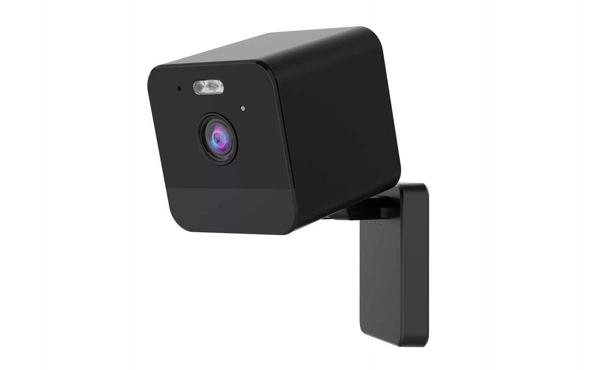 Juoda mini WiFi IP kamera 3 MPx Full HD, šnipinė