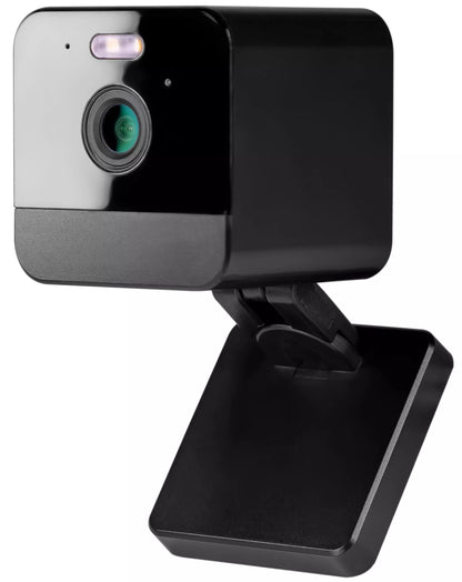 Juoda mini WiFi IP kamera 3 MPx Full HD, šnipinė