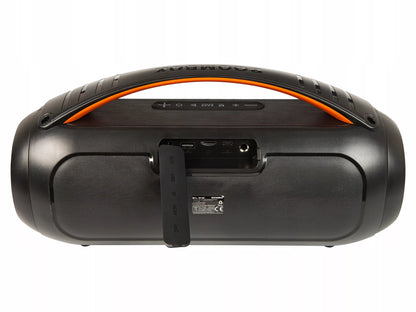 Galingas Bluetooth garsiakalbis Nešiojamas Boombox su mikrofonu, nuotolinio valdymo pulteliu, USB, SD, FM, KARAOKE