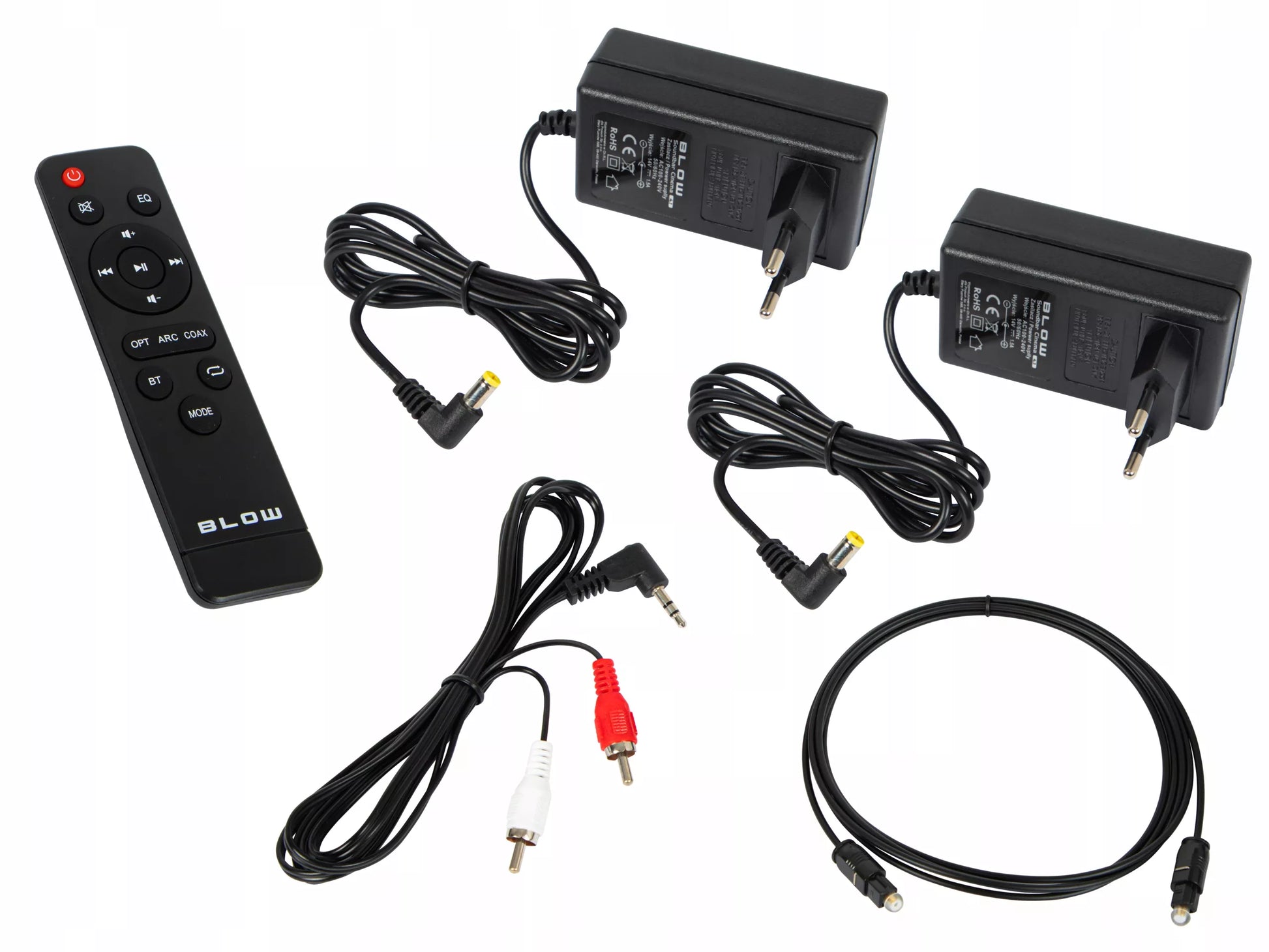 Galingos Bluetooth garso kolonėlės 120 W – USB, HDMI, AUX