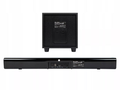 Galingos Bluetooth garso kolonėlės 120 W – USB, HDMI, AUX