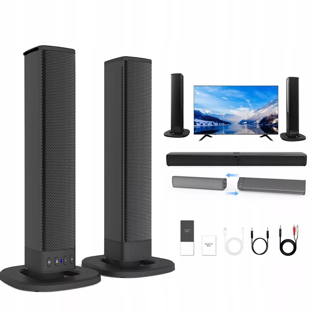 Galingos Bluetooth kolonėlės – su USB, namų kinas