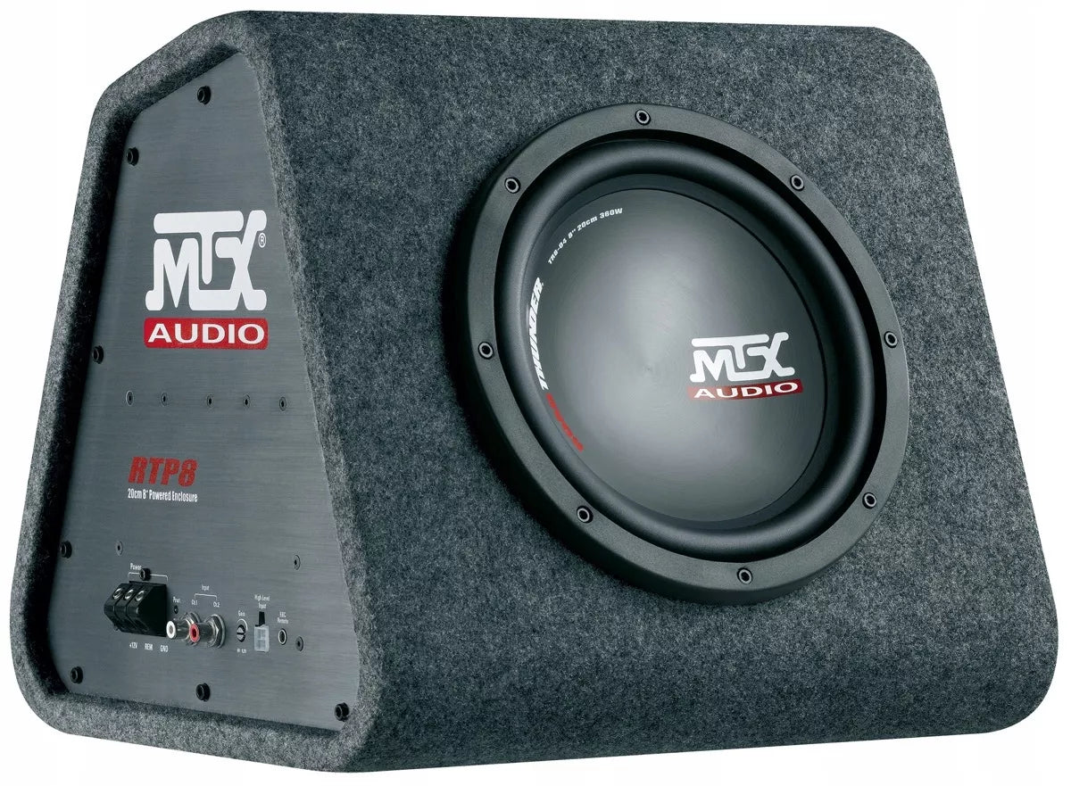 MTX Audio 20 cm aktyvus subwoofer – 360 W