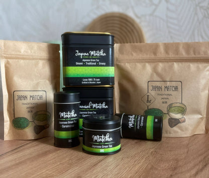 Matcha iš Japonijos Tikra Japoniška Žalioji Arbata Tradicinis 1 ir 2 derlius