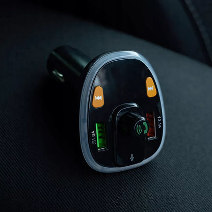 FM Bluetooth siųstuvas MXFT-03, juodas