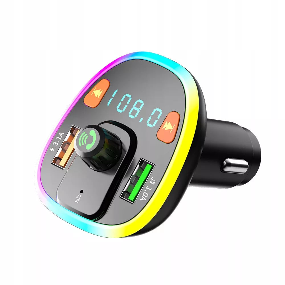 Maxlife FM Bluetooth siųstuvas MXFT-03, juodas