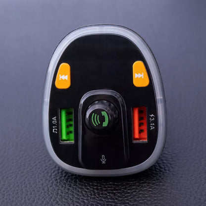 FM Bluetooth siųstuvas MXFT-03, juodas