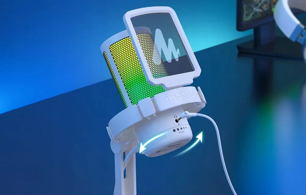 „GamerWave“ USB RGB mikrofonas PC žaidimams