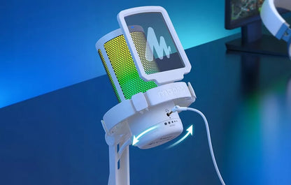 „GamerWave“ USB RGB mikrofonas PC žaidimams