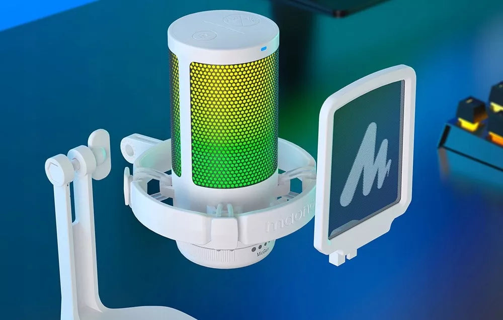 „GamerWave“ USB RGB mikrofonas PC žaidimams