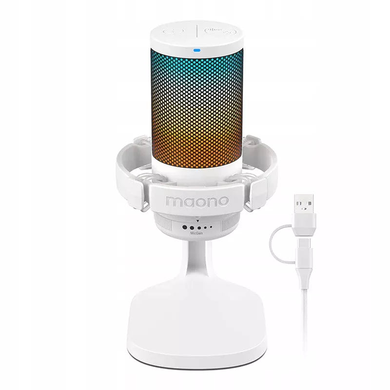 „GamerWave“ USB RGB mikrofonas PC žaidimams