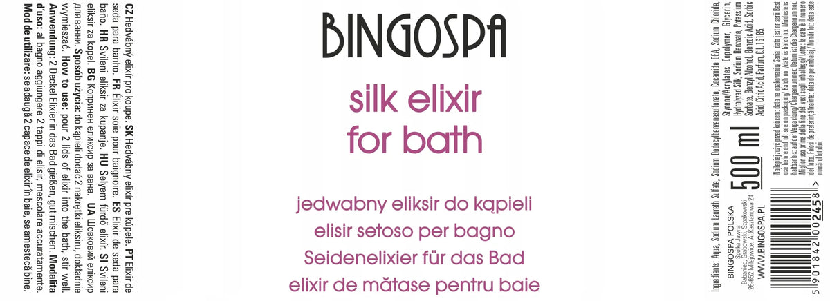 BINGOSPA kosmetikos rinkinys su šilku dovanai