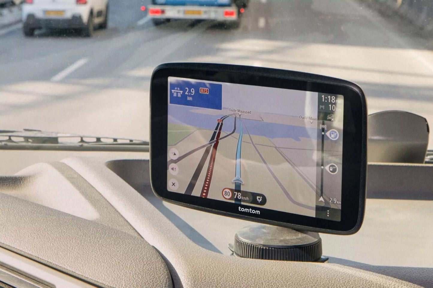 TomTom GO Expert 7 Plus GPS navigacija sunkvežimiams su Europos žemėlapiais