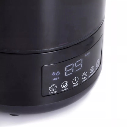 AUTOMATINIS ORO DRĖKINTUVAS SU JONIZAVIMU IR AROMATERAPIJA, DRĖGMĖS MATUOKLIS 3IN1 | 4,5L | LED | PILOTAS