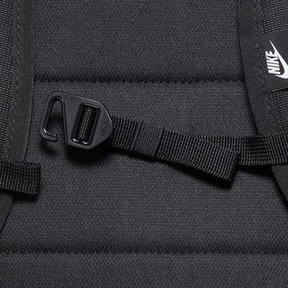 NIKE Kuprinė mokyklai Sportinė Paaugliams A4 + Planas Juoda Klasika Unisex
