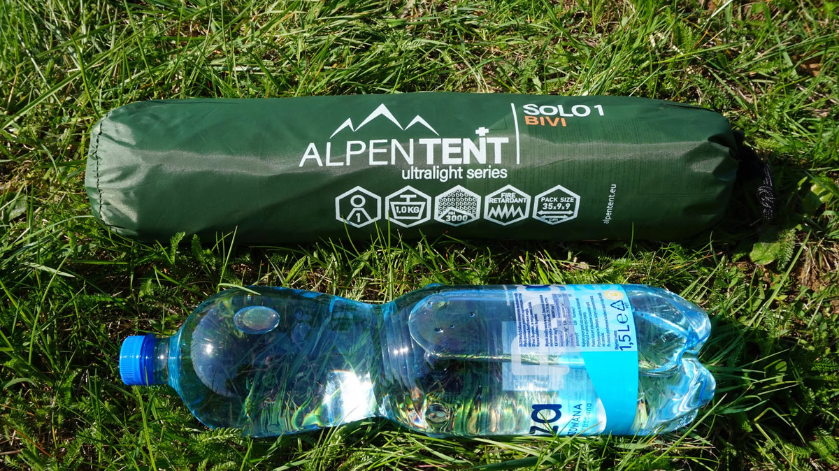 Vieno asmens palapinė AlpenTent Solo1 – Bivi norka, 1 kg