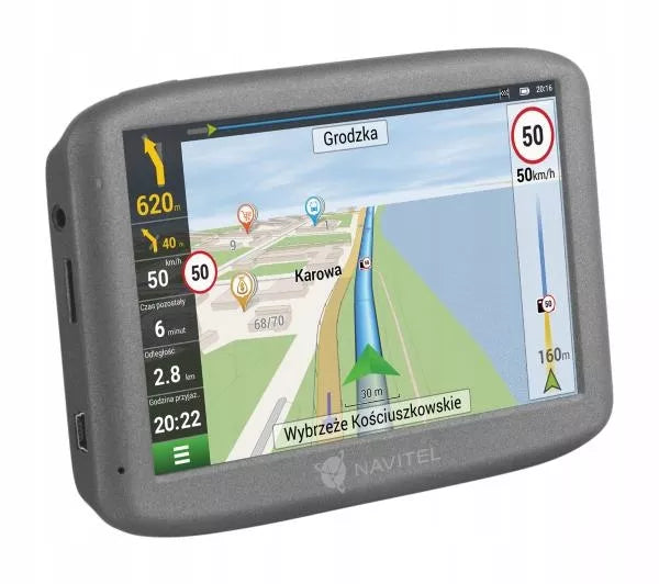 Automobilinė navigacija su 47 Europos šalių žemėlapiais