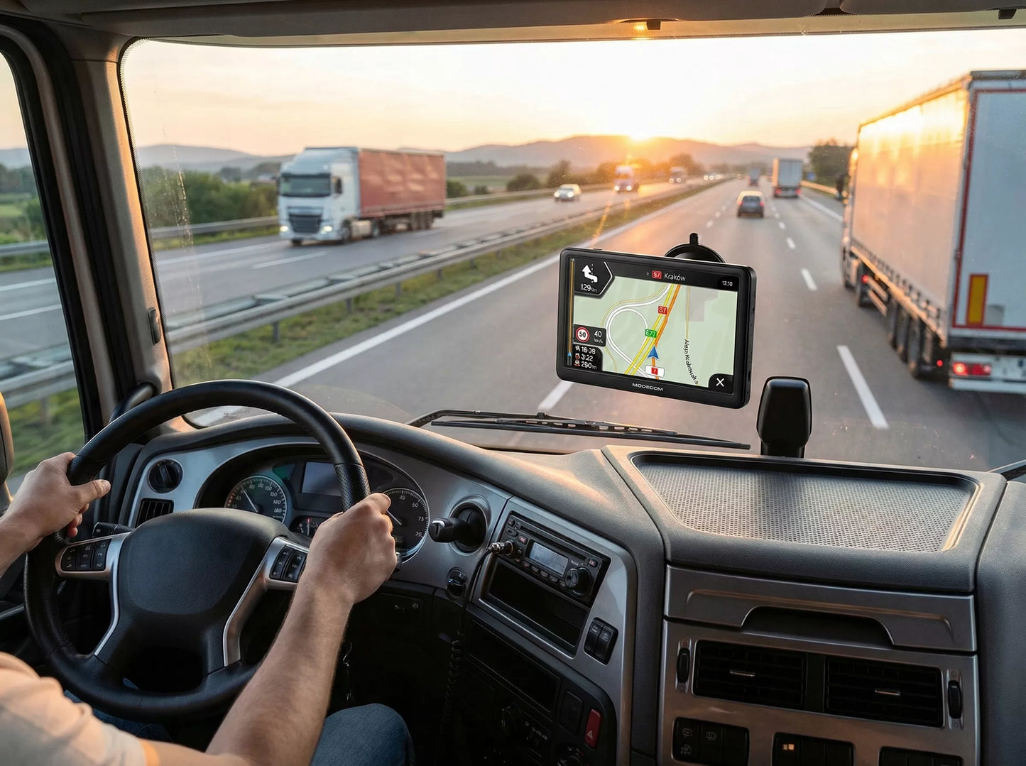 Navigacija sunkvežimiams su iGO Primo, TIR BUS, greičio matuokliai 2026