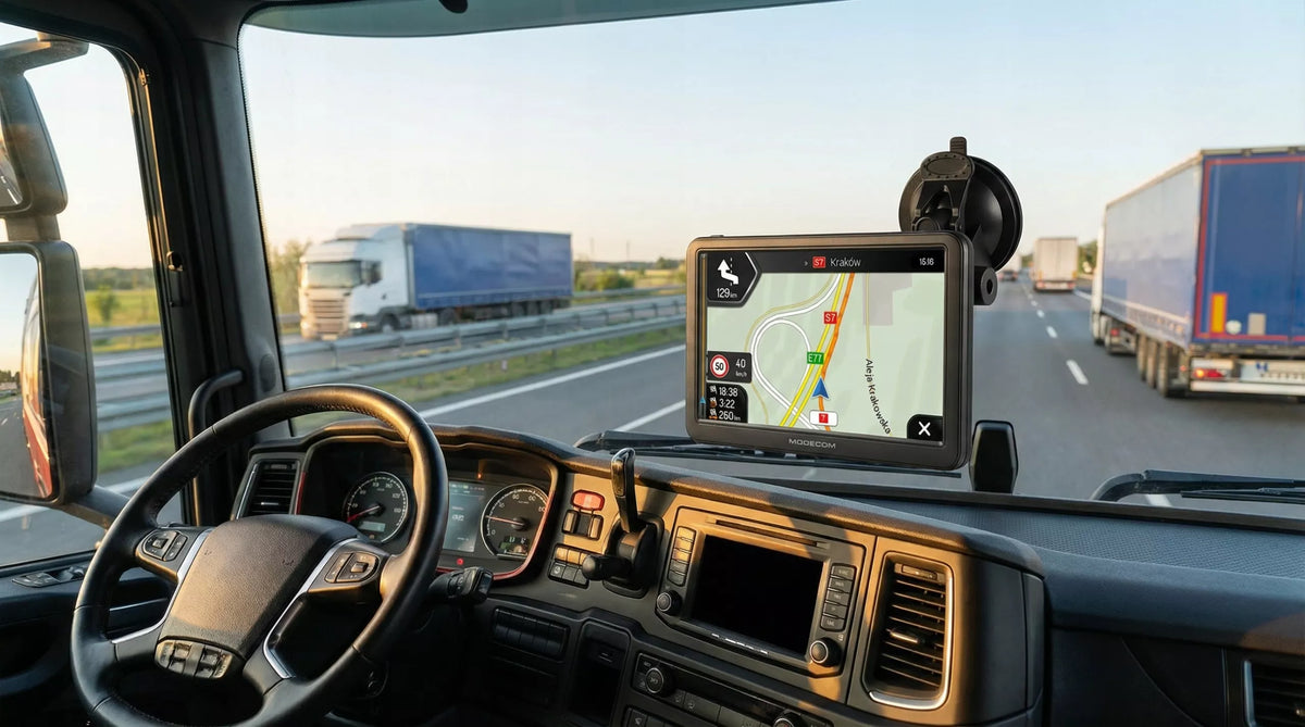 Navigacija sunkvežimiams su iGO Primo, TIR BUS, greičio matuokliai 2026
