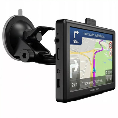GPS navigacija sunkvežimiams 12,7 cm TRUCK , BUS su USB-C ir greičio matuokliais 2026