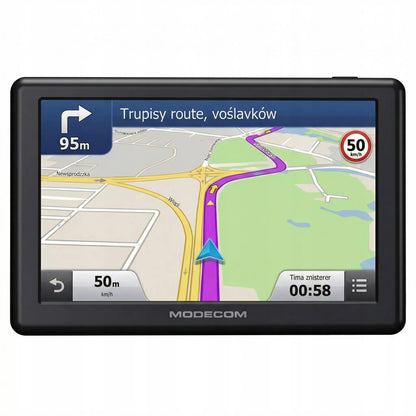 GPS navigacija sunkvežimiams 12,7 cm TRUCK , BUS su USB-C ir greičio matuokliais 2026
