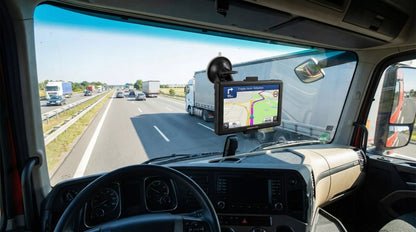 GPS navigacija sunkvežimiams 12,7 cm TRUCK , BUS su USB-C ir greičio matuokliais 2026