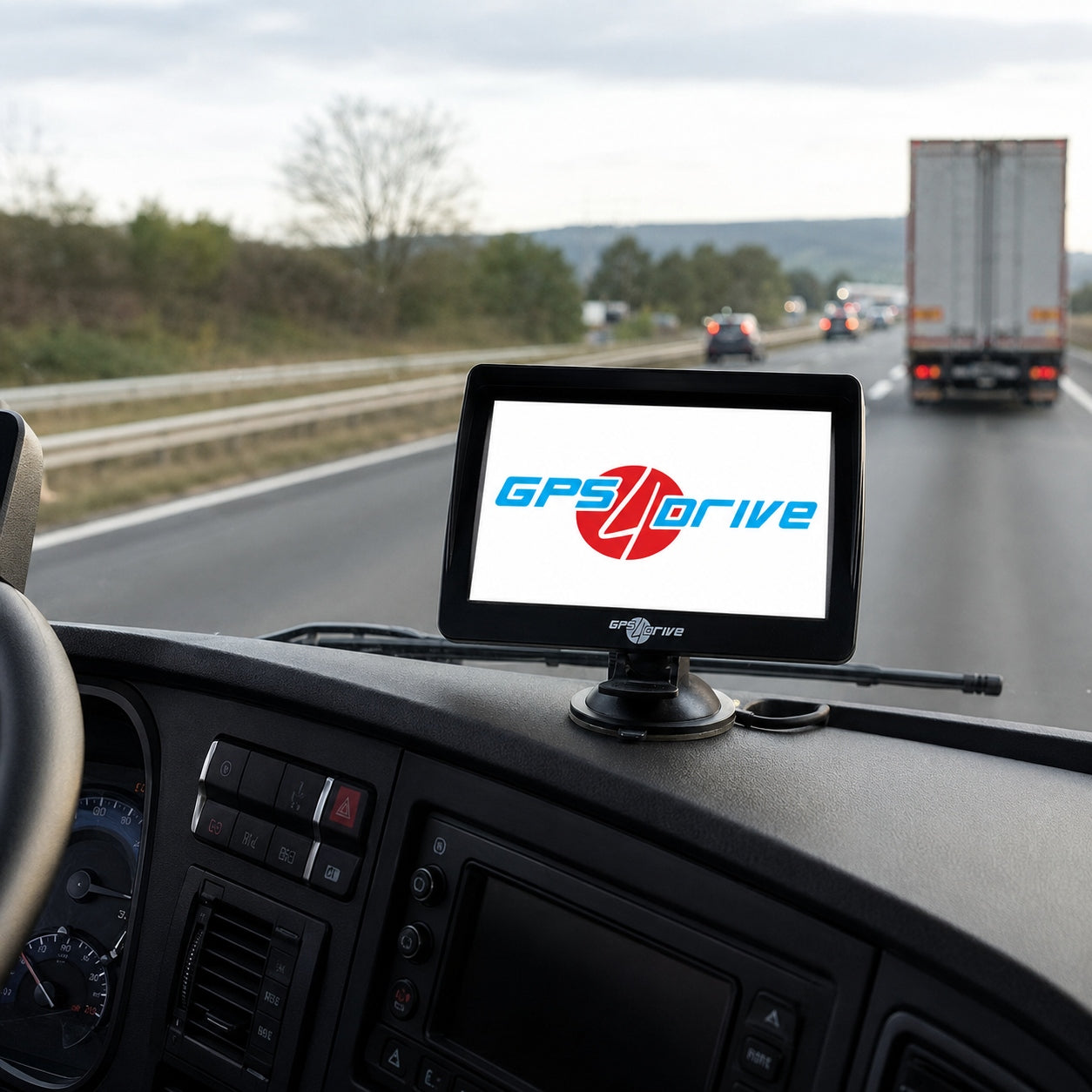 GPS navigācija 7 collas kravas automašīnām, autobusiem un vieglajām automašīnām — Gps4Drive 798 (ES kartes)