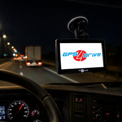 GPS navigācija 7 collas kravas automašīnām, autobusiem un vieglajām automašīnām — Gps4Drive 798 (ES kartes)