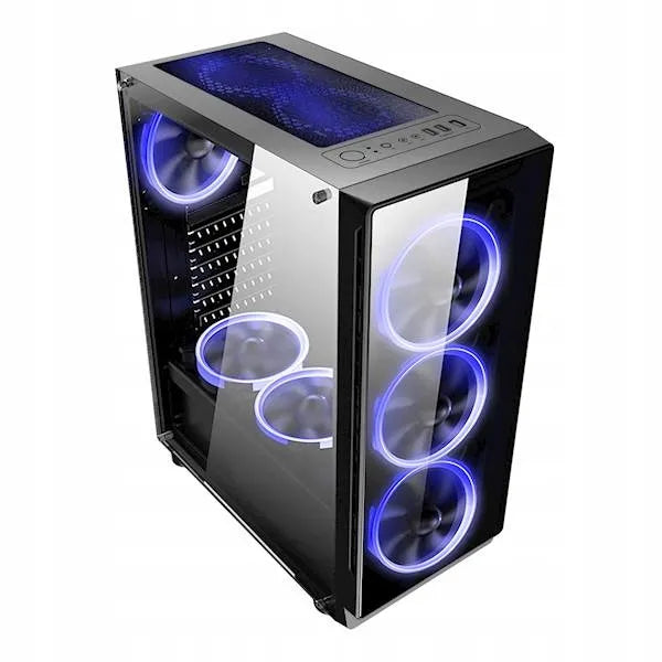 Kompiuterio korpusas Gamer ELITE BPG3 su grūdintu stiklu ir USB 3.0