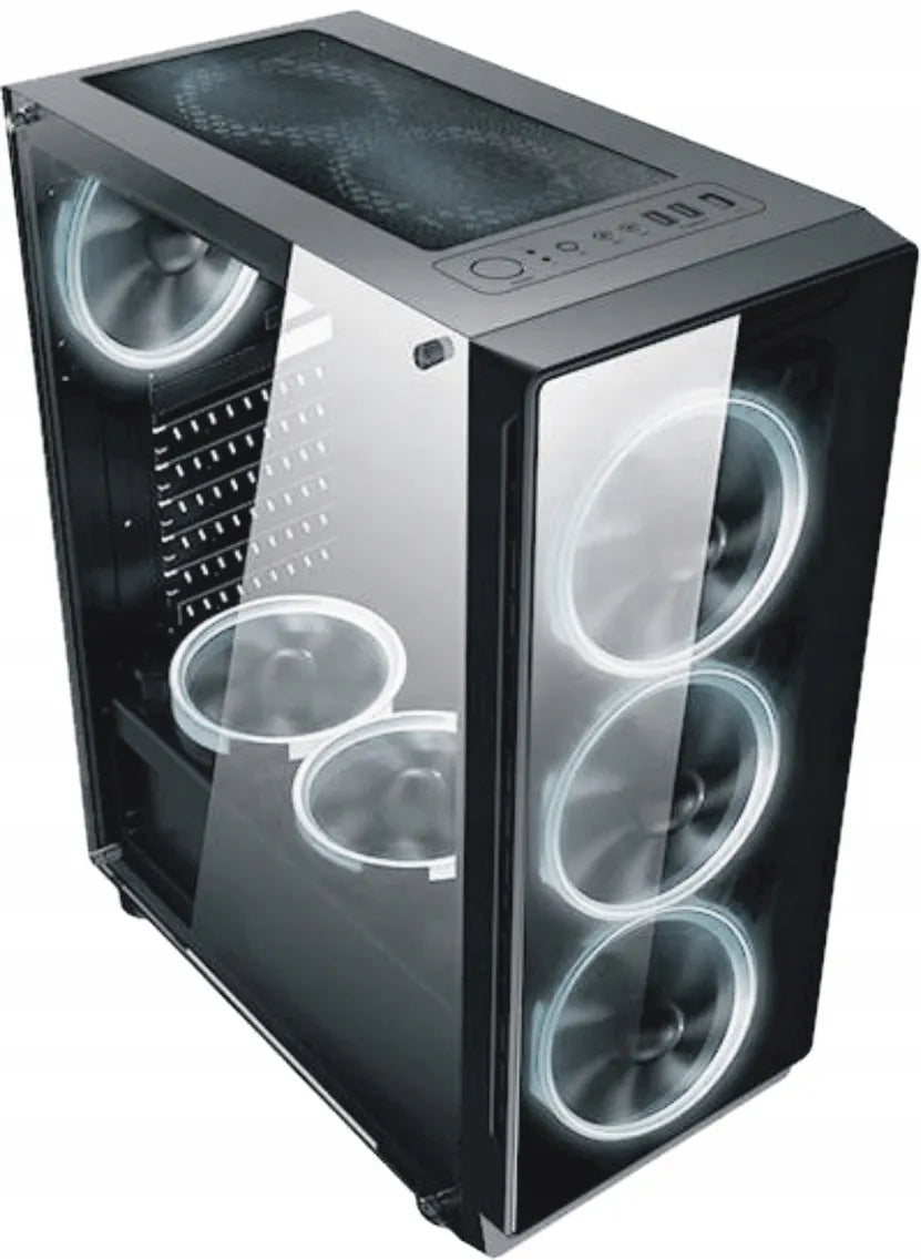 Kompiuterio korpusas Gamer ELITE BPG3 su grūdintu stiklu ir USB 3.0