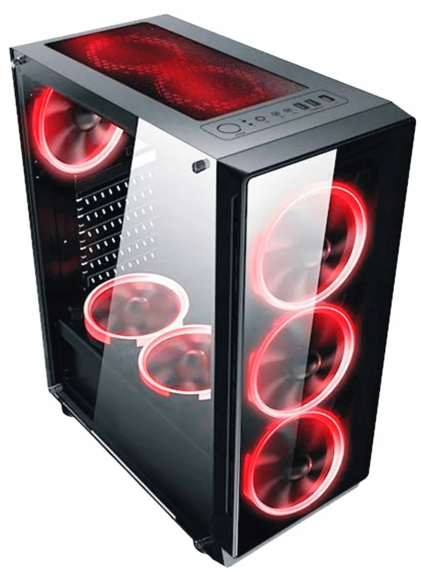 Kompiuterio korpusas Gamer ELITE BPG3 su grūdintu stiklu ir USB 3.0