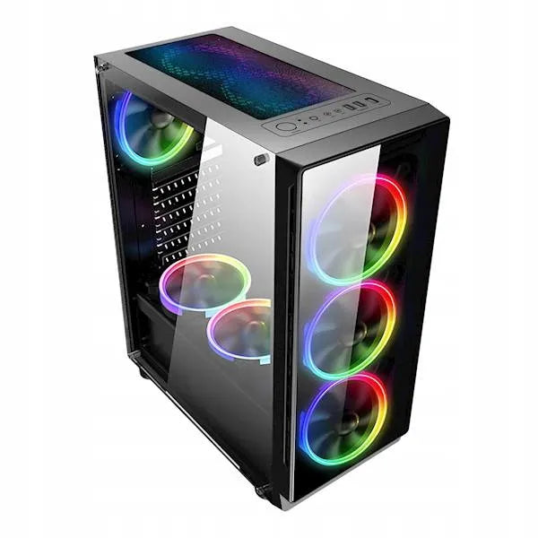 Kompiuterio korpusas Gamer ELITE BPG3 su grūdintu stiklu ir USB 3.0