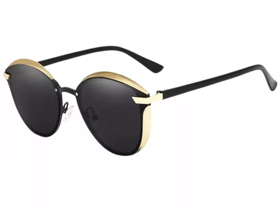 Moteriški saulės akiniai KINGSEVEN – katės formos, poliarizuoti UV400 + dėklas