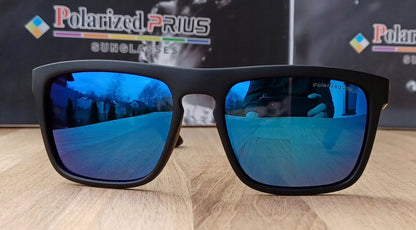Akinuliaziniai saulės akiniai su poliarizuotais lęšiais ir UV400 apsauga