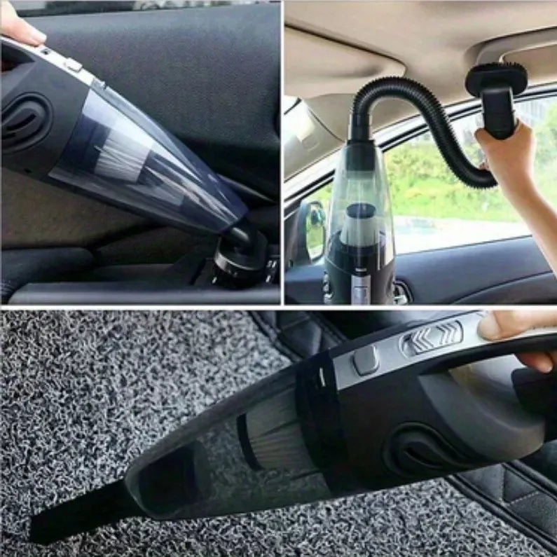 Rankinis dulkių siurblys bevielis nešiojamas be maišelio automobilio tylus filtras + antgaliai