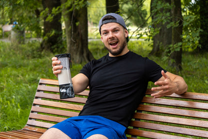 Oriģinālais BlendyGO 3 Pārnēsājamais Bezvadu USB Blenderis, 550 ml, Tumši Zils