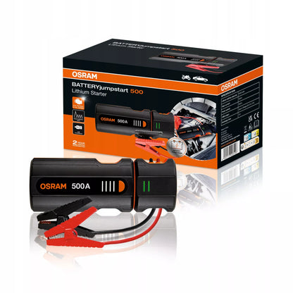 Automobilio paleidimo įrenginys Booster Jump Starter 500 12V