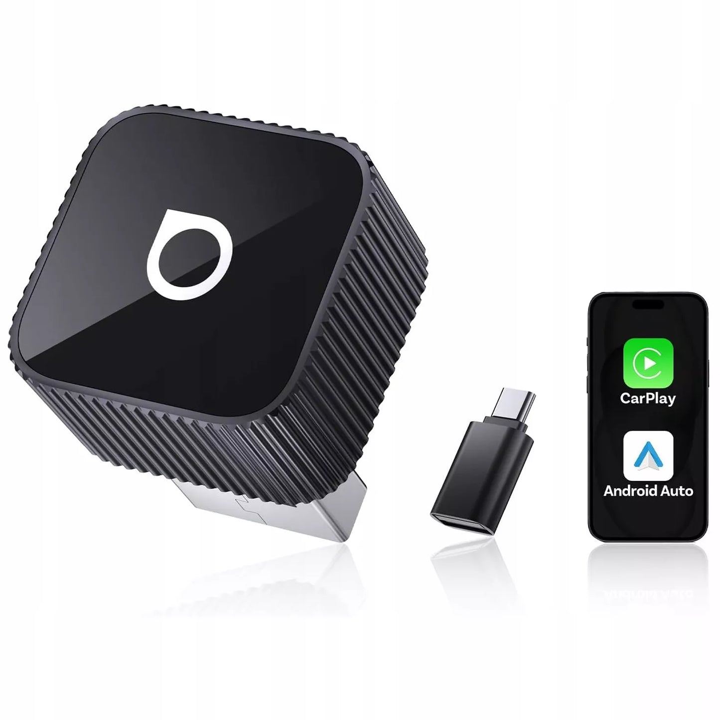 Mini Slim – Belaidis CarPlay & Android Auto adapteris