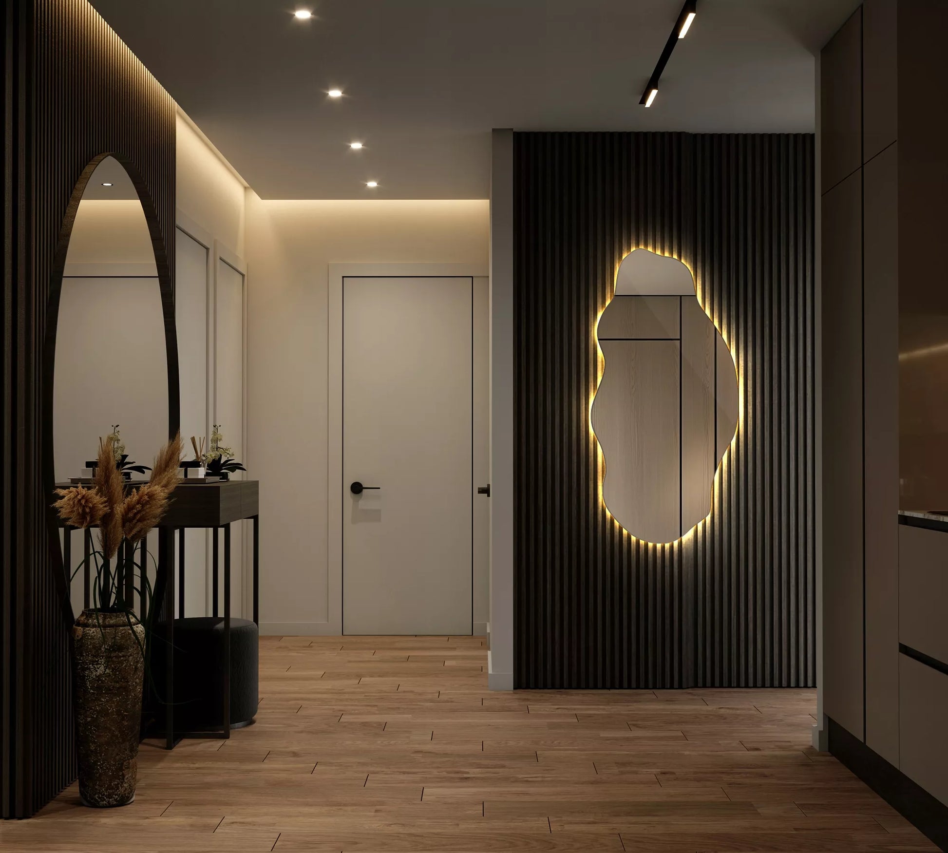 Premium formos LED vonios veidrodis