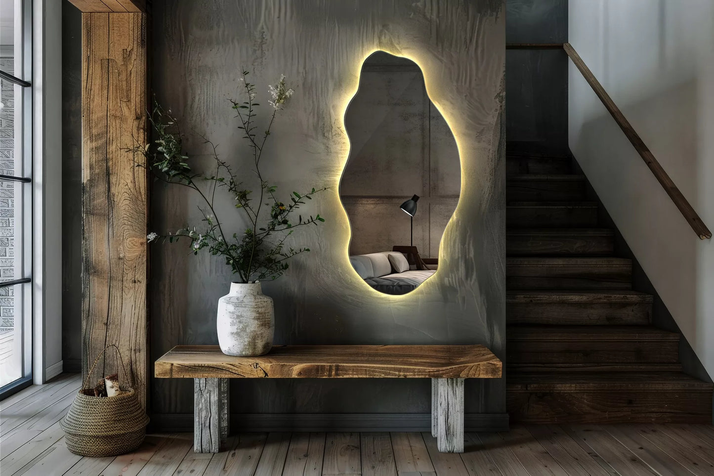 Premium formos LED vonios veidrodis