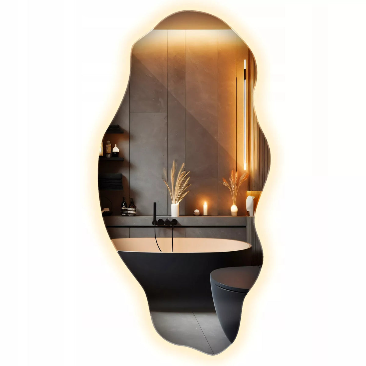 Premium formos LED vonios veidrodis