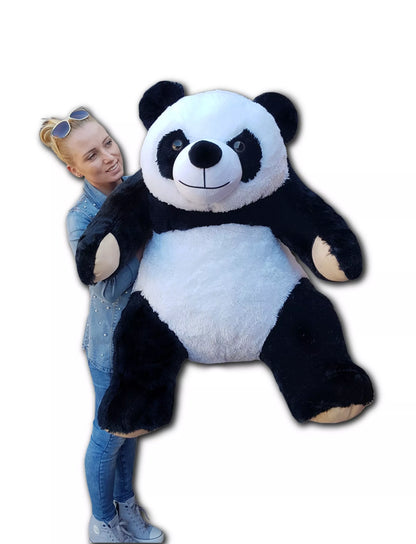 Didelė pliušinė panda – didelis žaislas, 145 cm