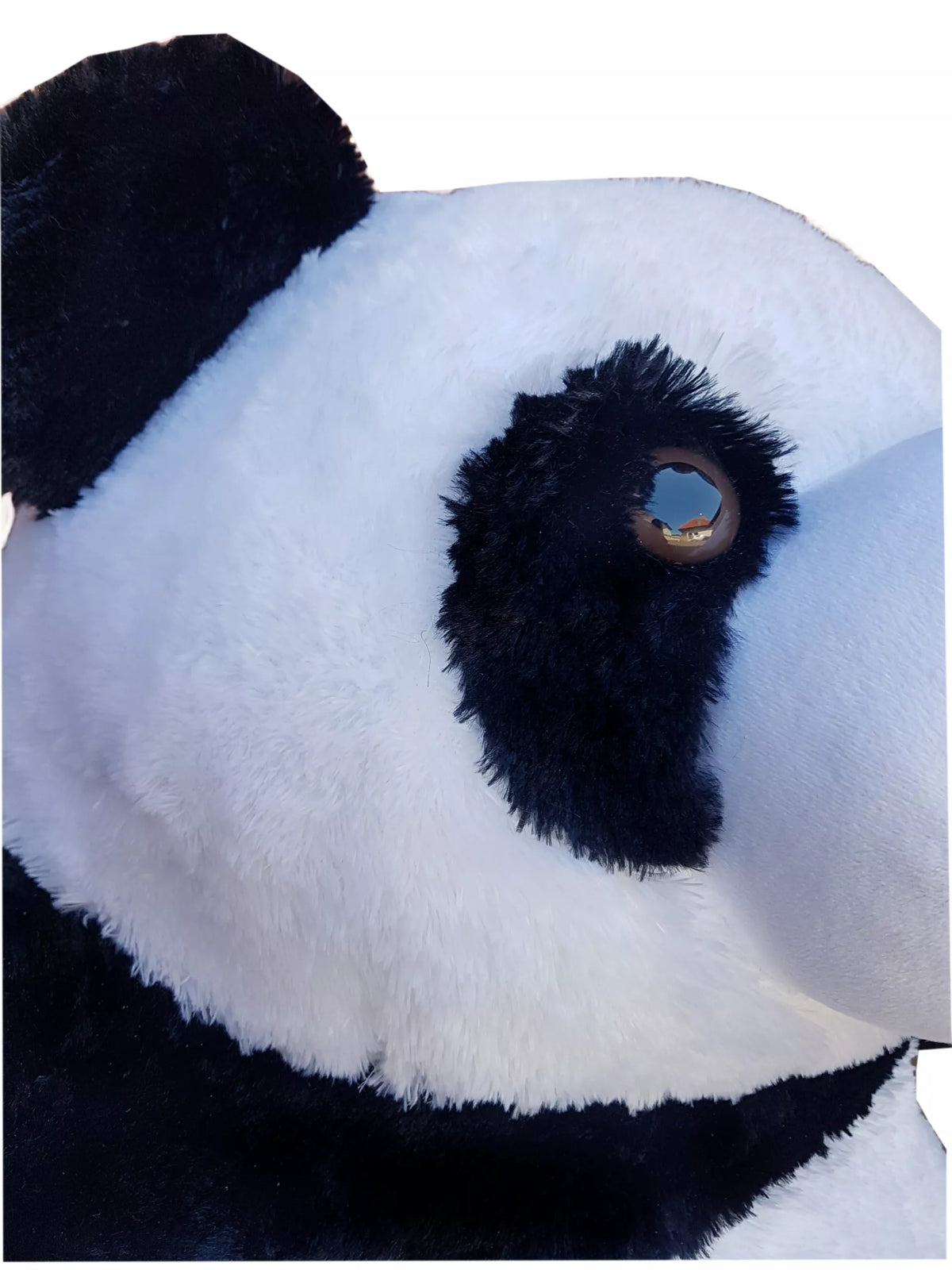 Didelė pliušinė panda – didelis žaislas, 145 cm