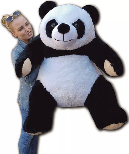 Didelė pliušinė panda – didelis žaislas, 145 cm