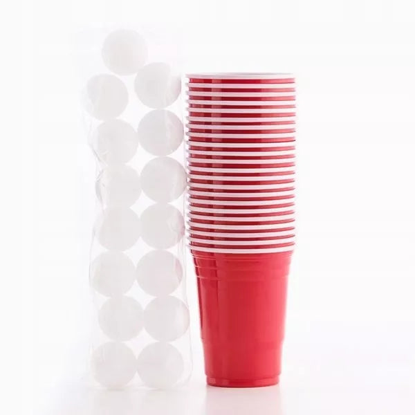 Stalo žaidimas „Beer Pong“