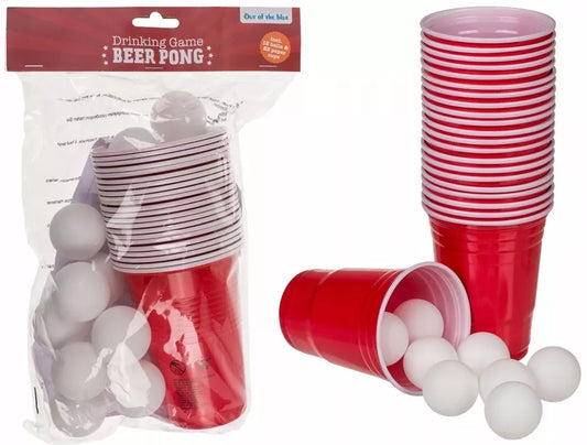 Stalo žaidimas „Beer Pong“
