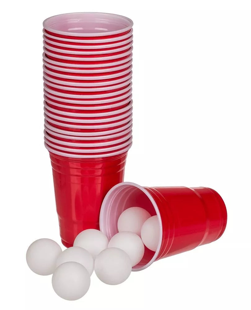 Stalo žaidimas „Beer Pong“