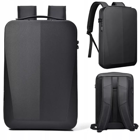Juoda kuprinė – vandeniui atspari, laptopui, biurui, USB